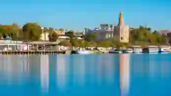 Guadalquivir River and Torre Del Oro, Seville