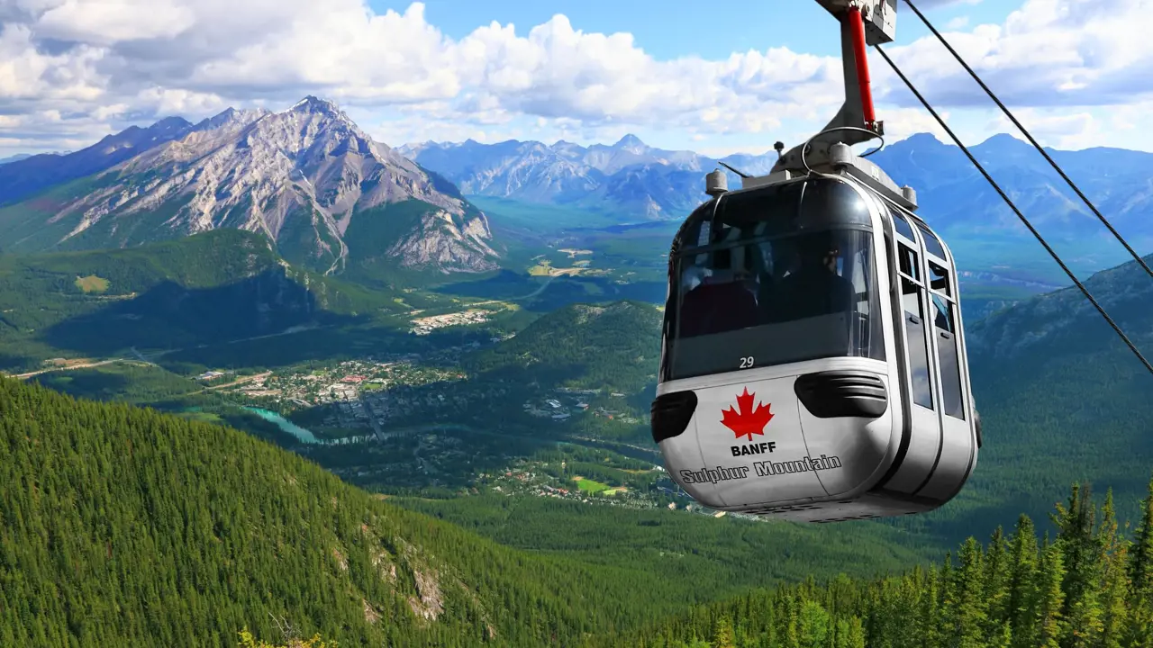 Sulphur Mountain Gondola, Banff