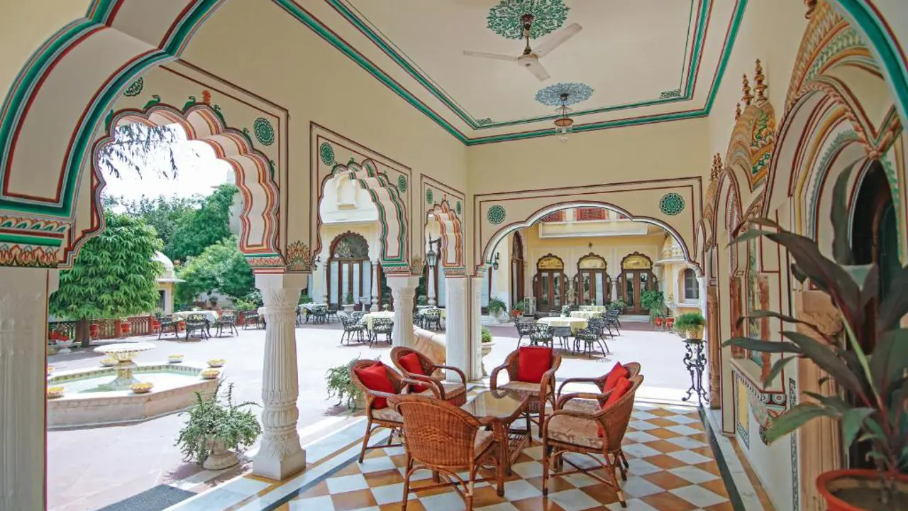 Alsisar Haveli, Jaipur, terrace