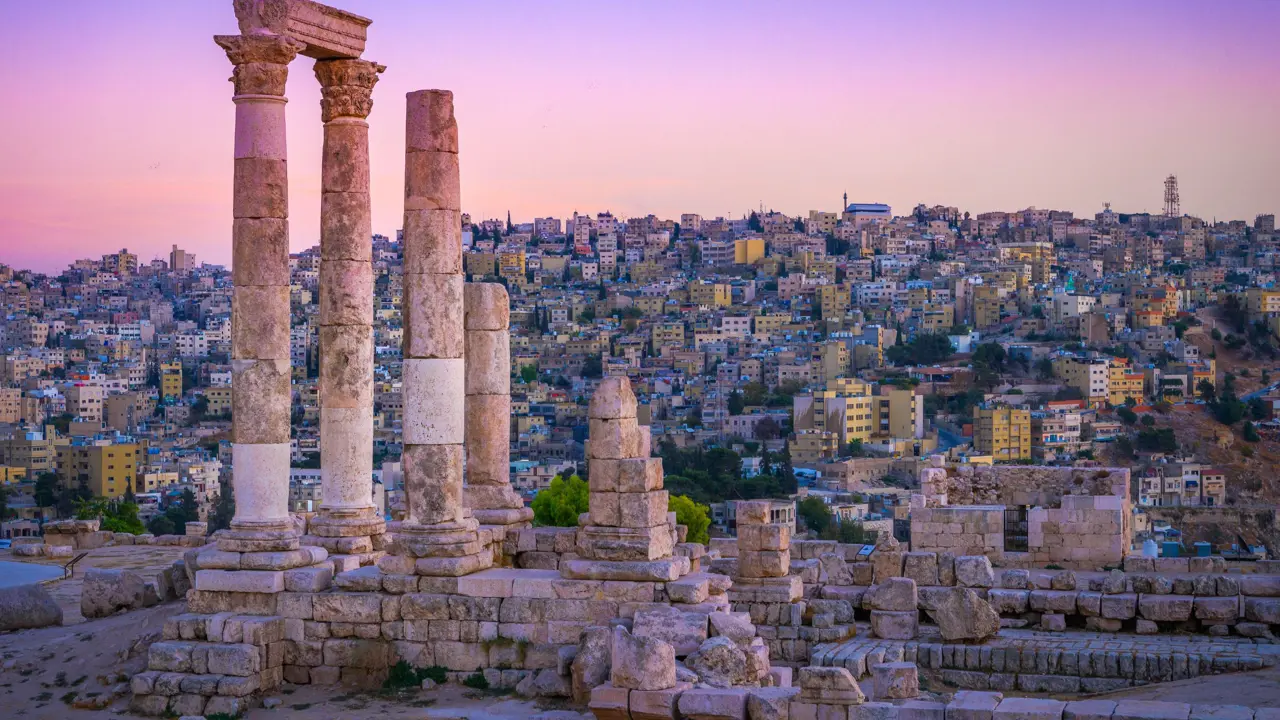 Ancient Ruins Amman, Jordan