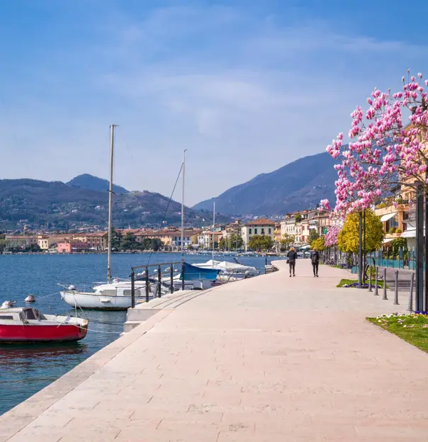 Lakefront Promenade, Salò, Lake Garda, Lombardy, Italy (1)
