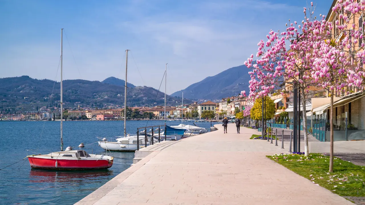 Lakefront Promenade, Salò, Lake Garda, Lombardy, Italy (1)