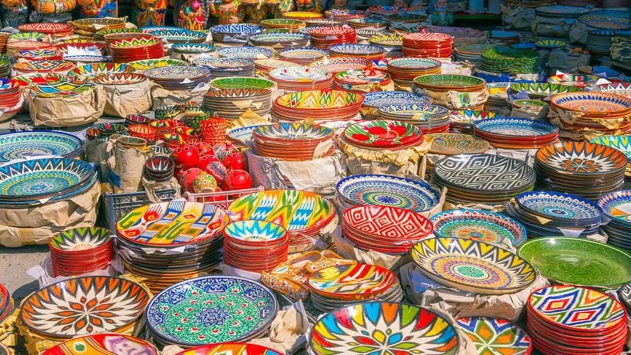 Chorsu Bazaar Tashkent Uzbekistan