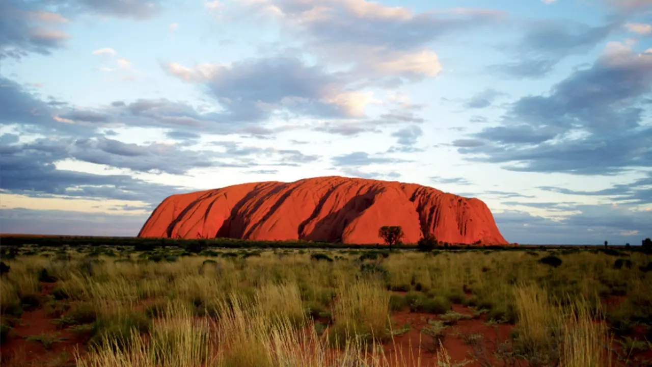 Sunset on Uluru (Ayers Rock), Northern Territory