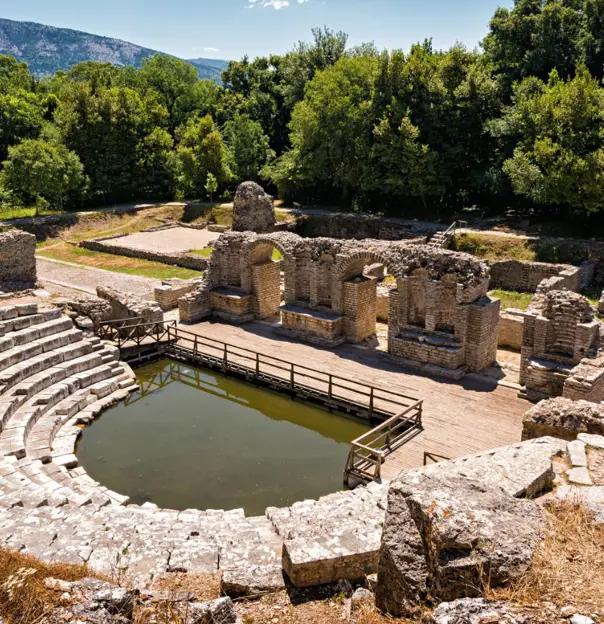 Ancient Theatre Of Buthrotum, Butrint, Albania