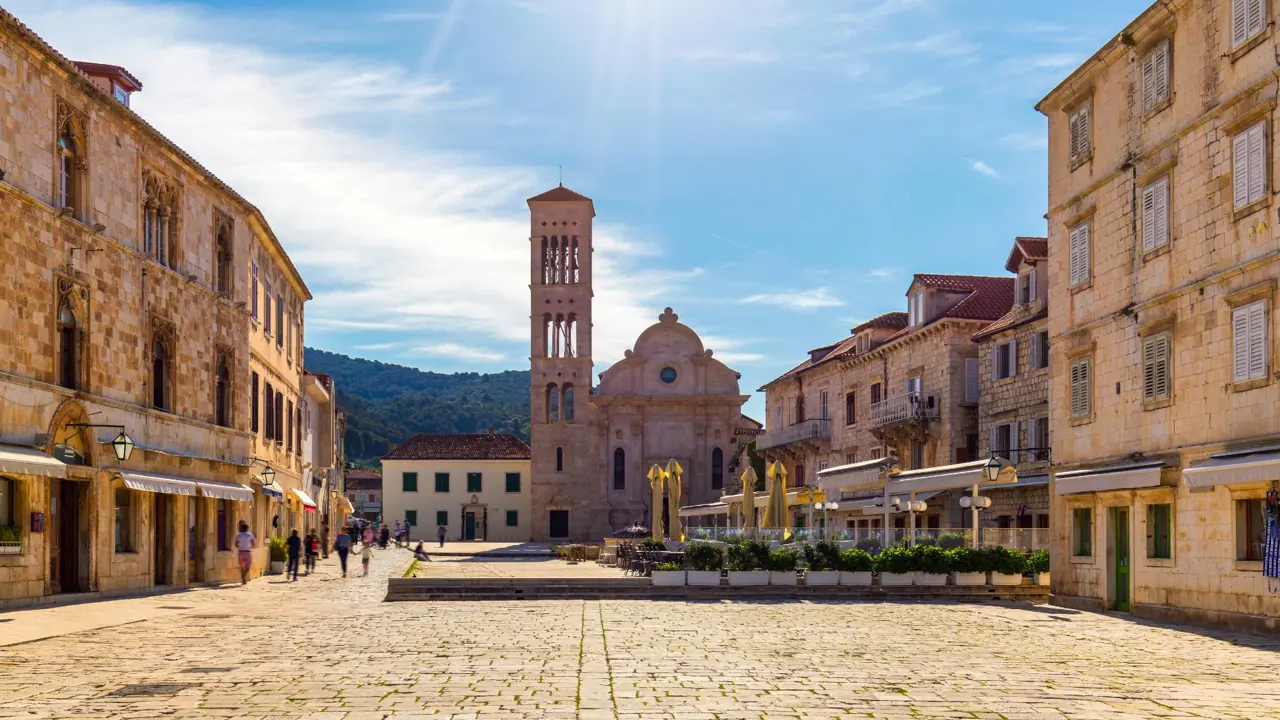 Main square, Hvar 