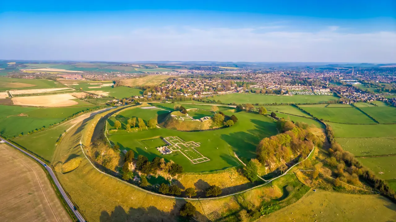 Old Sarum, Salisbury, Wiltshire