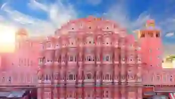 Pink Palace, Hawa Mahal, Jaipur, India
