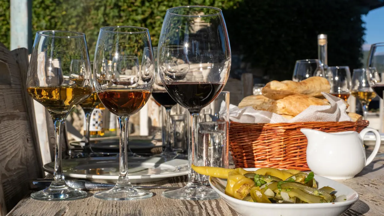 Wine tasting in the beautiful region of Kakheti, Georgia