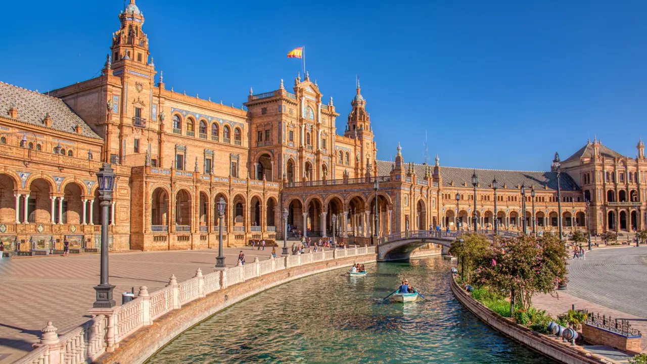 Plaza Espana, Seville, Andalusia