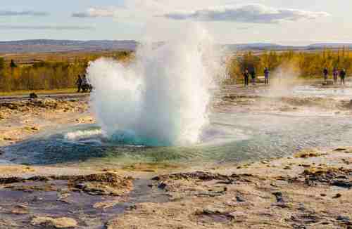 Visit the Great Geysir