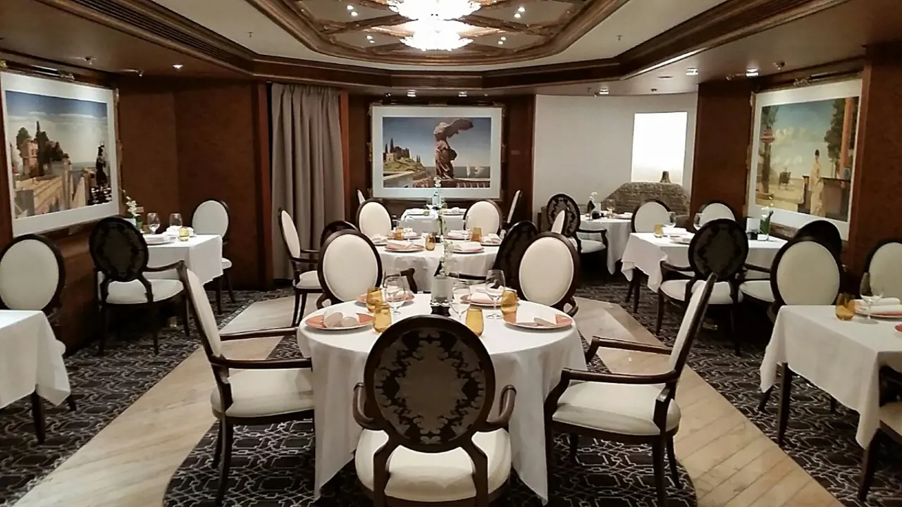 Speciality dining room on board Bolette