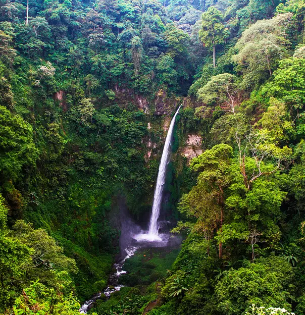 Coban Pelangi Waterfall, Indonesia