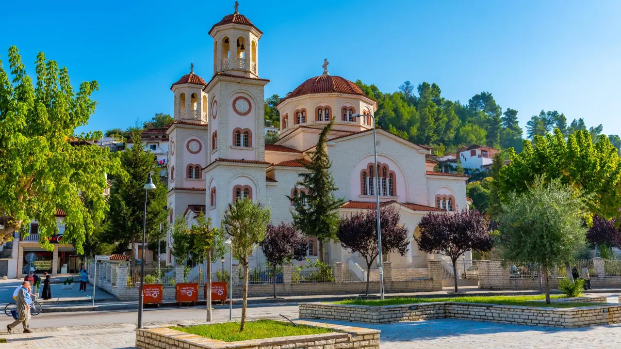  Saint Demetrius Cathedral In Berat, Albania