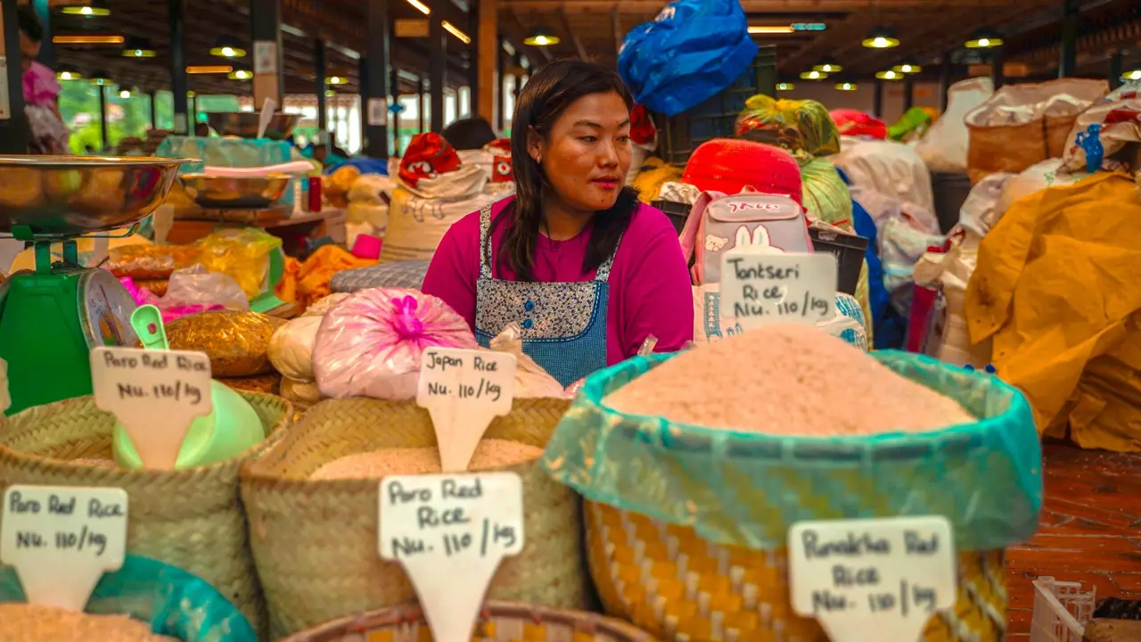 Farmer's Market, Bhutan