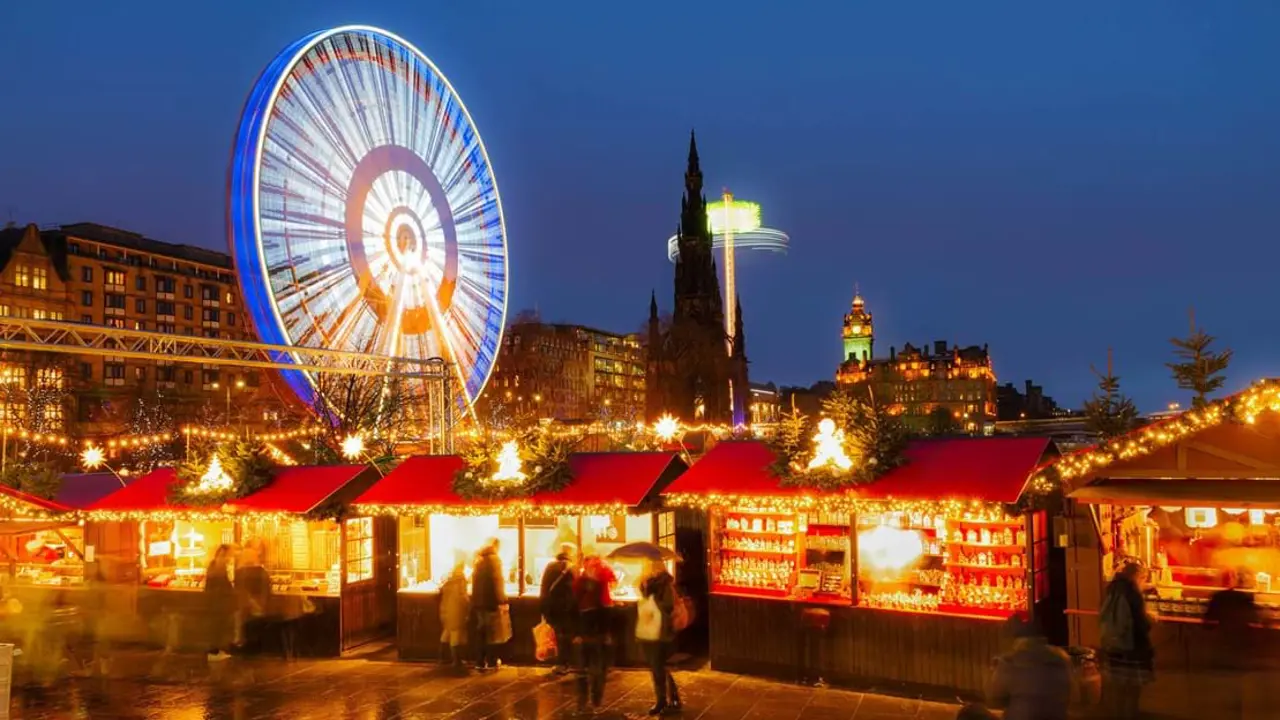 Edinburgh Christmas Market, Scotland