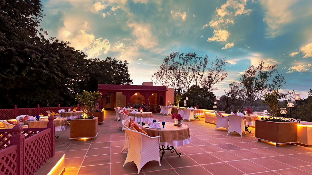 Rohet Garh, Jodhpur, terrace