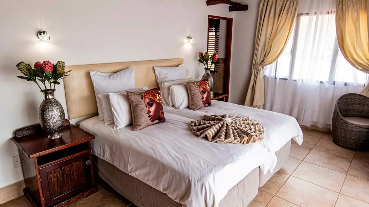 Sebatana Elephant Lodge, double room