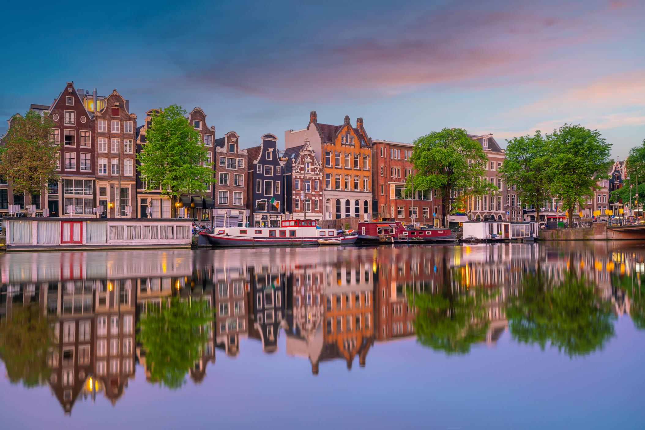 Sh 1886840443 Sunset, Amsterdam