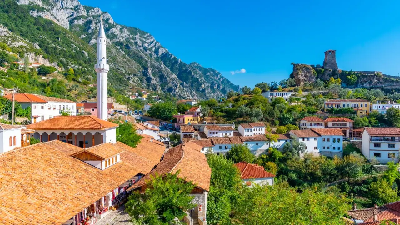 Sh 2159774163 Kruja Castle And Bazaar, Albania