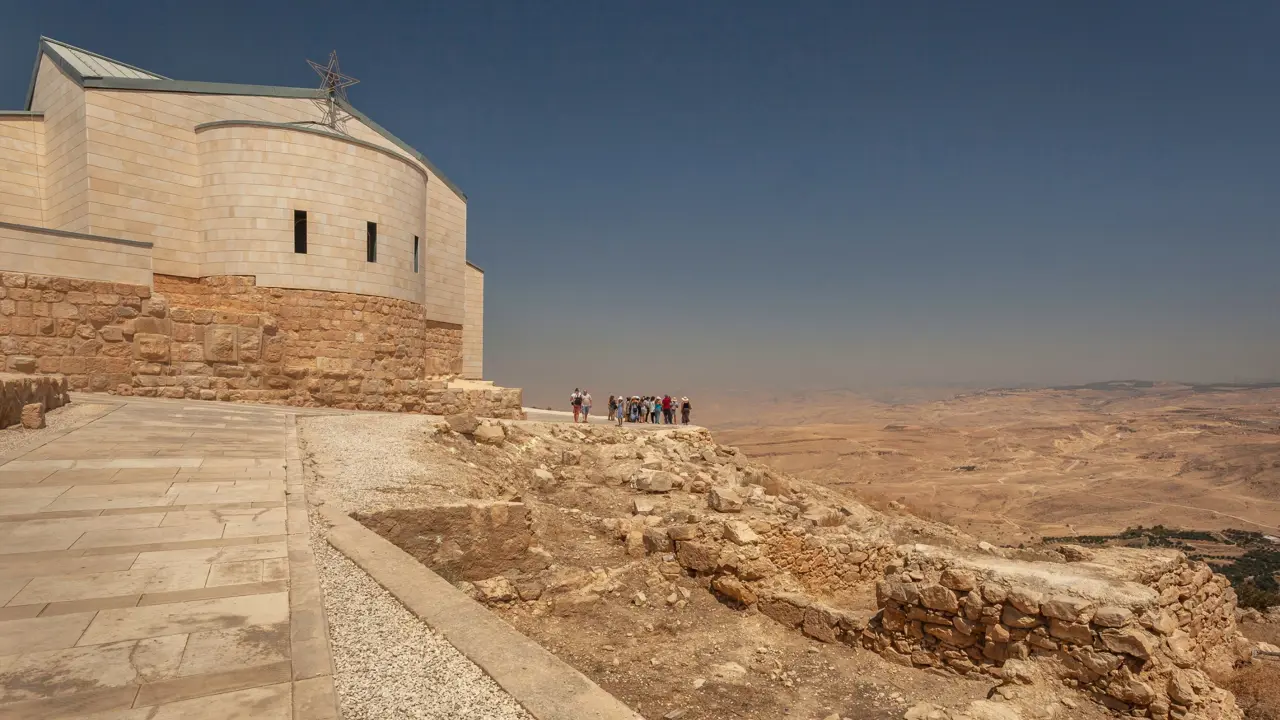  Moses Memorial Church On Mt. Nebo, Jordan