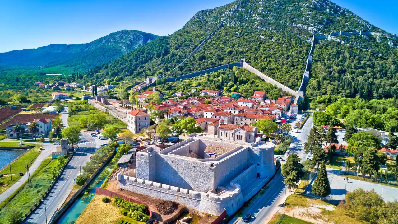 Adobestock 216481095 Ston, Croatia