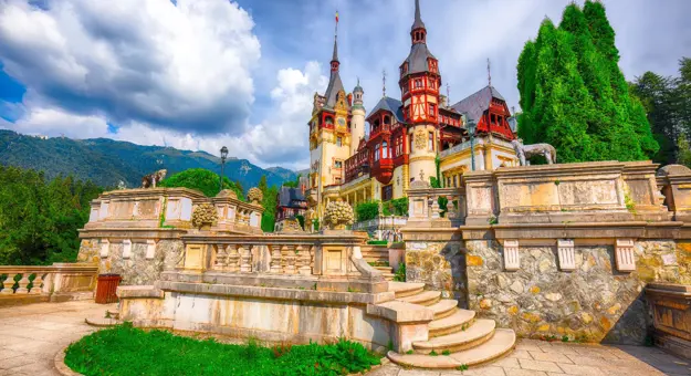 Peles Castle, Sinaia, Transylvania, Romania