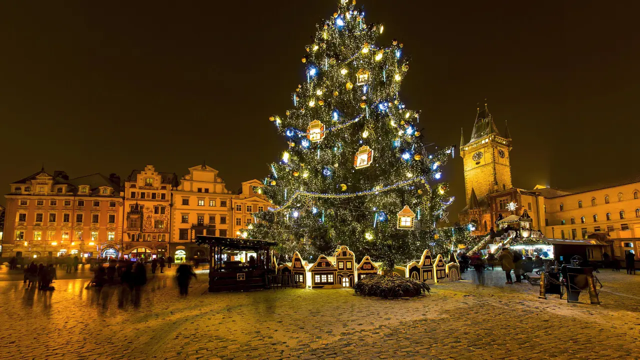 Christmas tree, Old Town Square, Prague