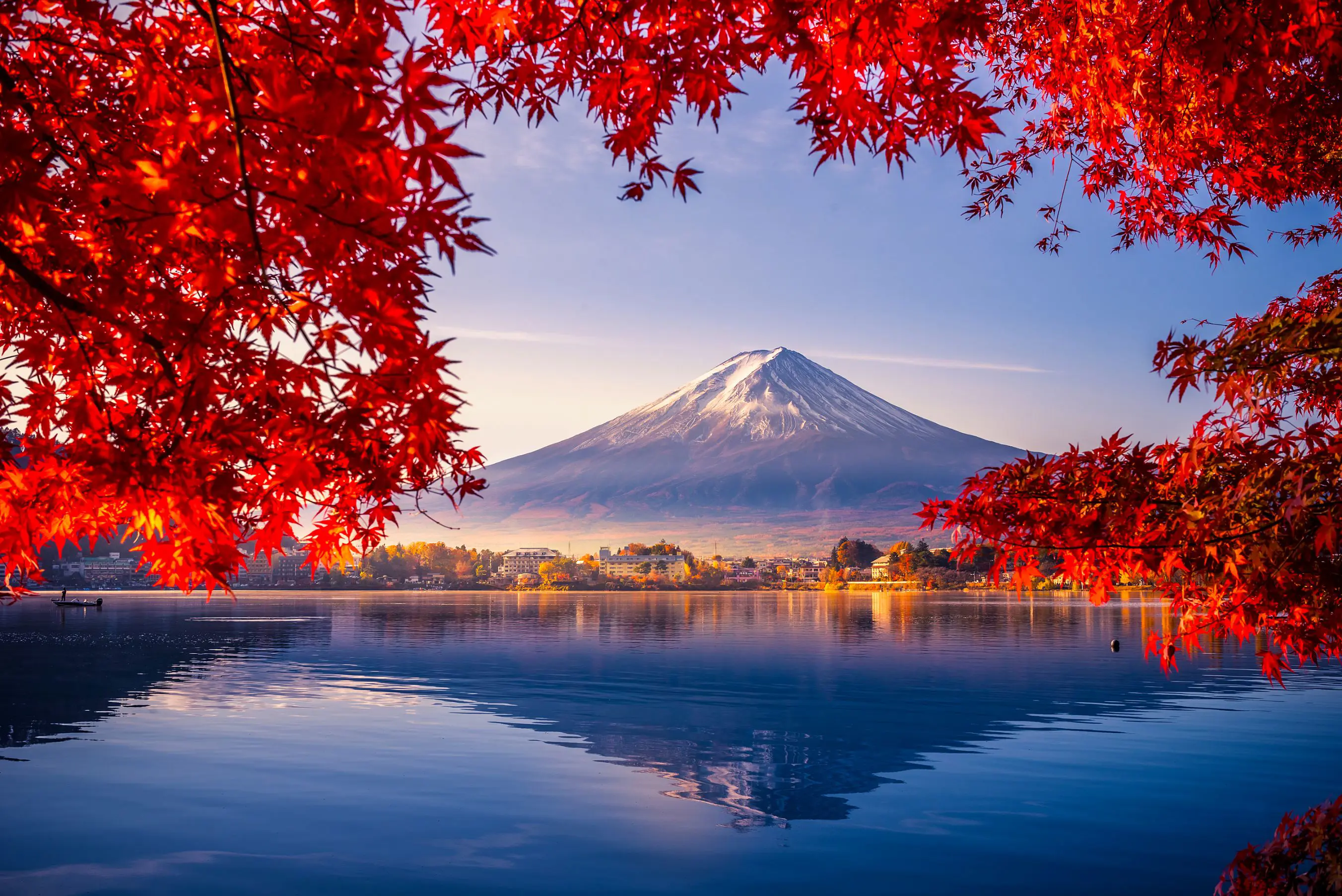 Mount Fuji At Lake Kawaguchik