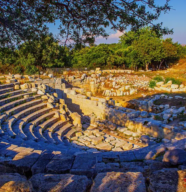 Ruins Of Teos Sigacik, Seferihisar, Izmir, Turkey