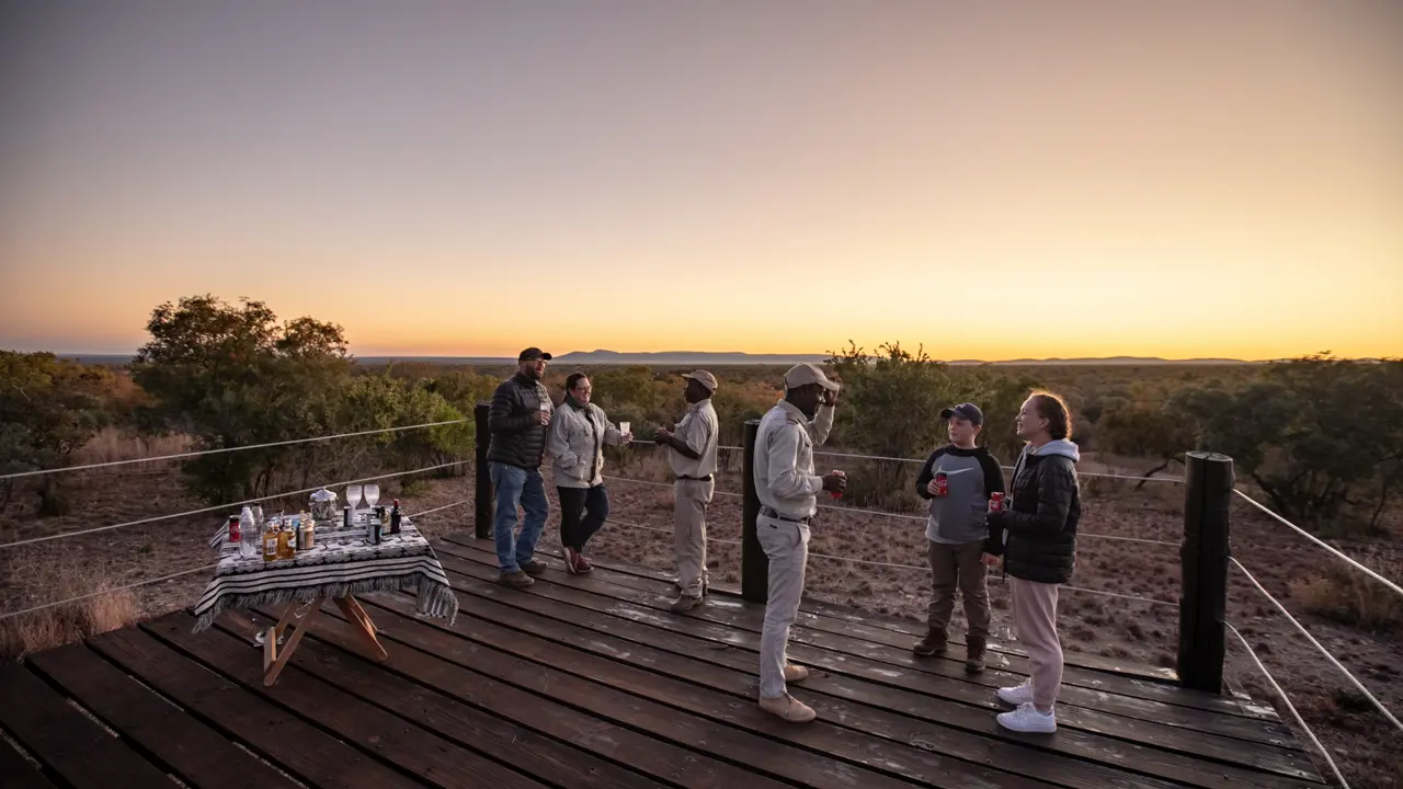 Mabula Game Lodge Safari Sundowners