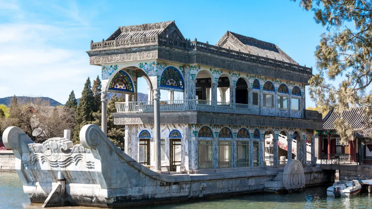 Marble Boat, Boat of Purity and Ease, Summer Palace, Beijing
