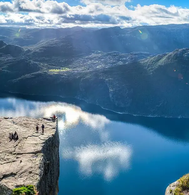 Preikestolen Rock Formation Stavanger 