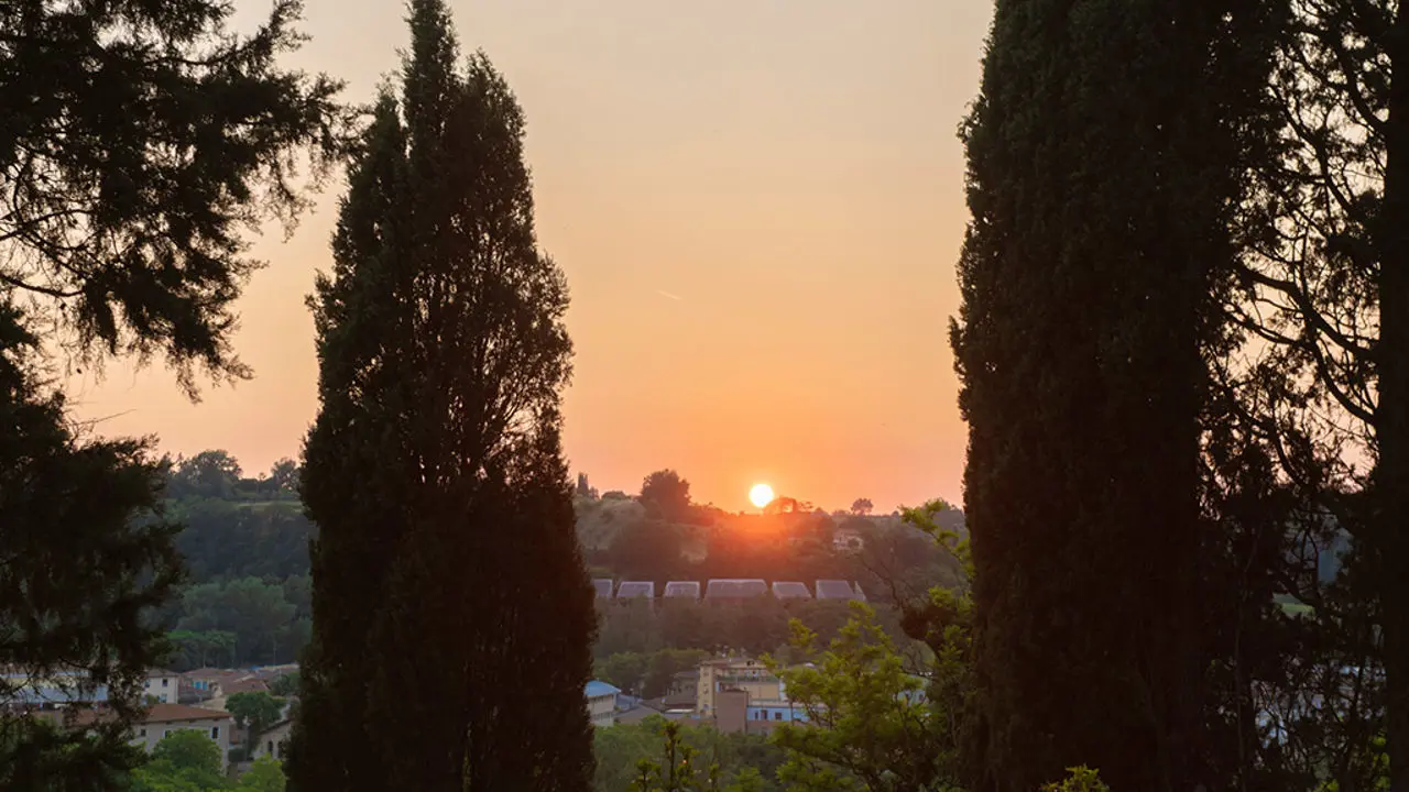 Sunset from Relais della Rovere