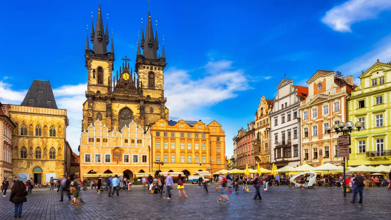 Old town square, Prague