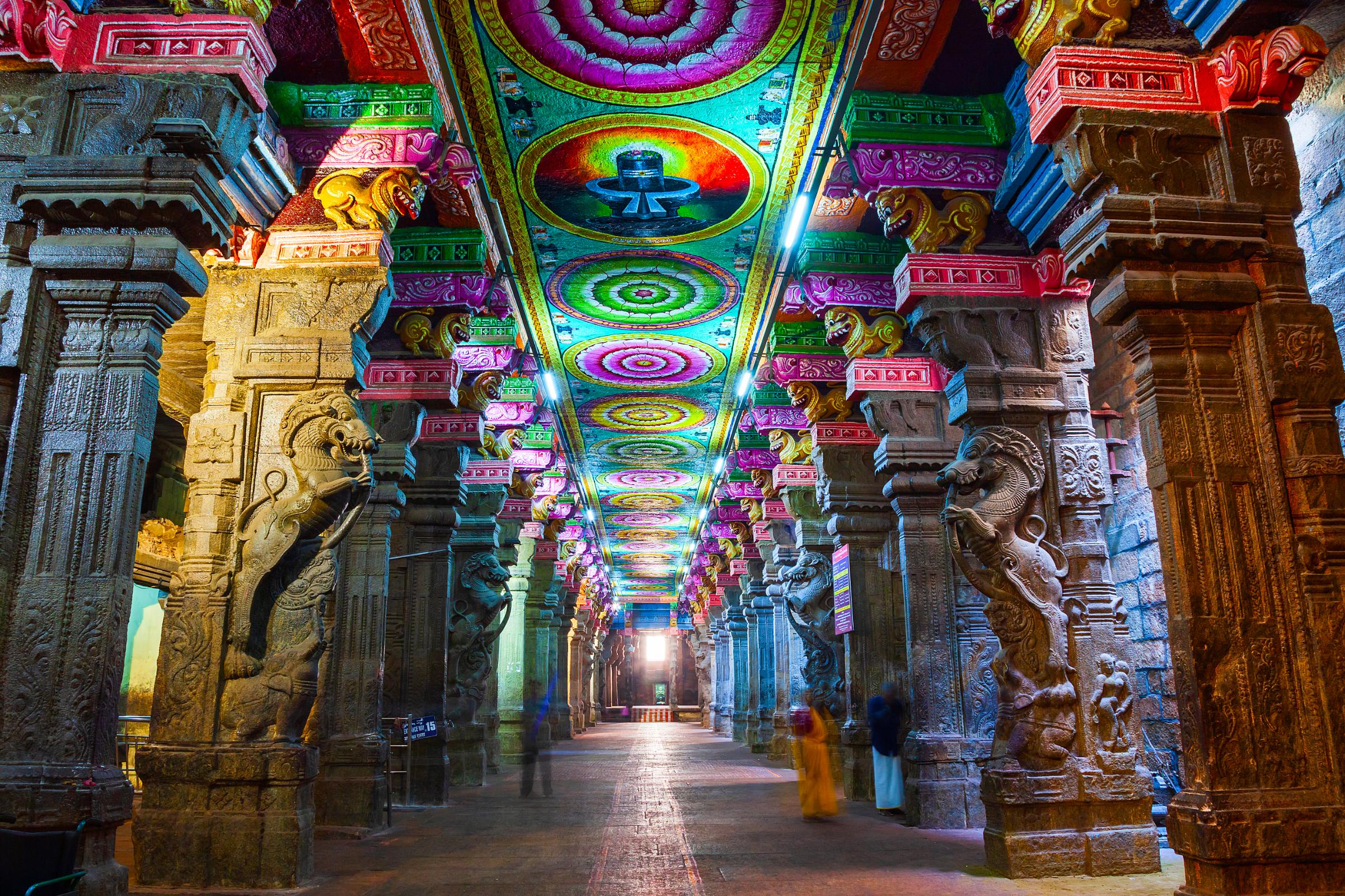 Thousand Pillar Hall, Meenakshi Temple, Madurai, India