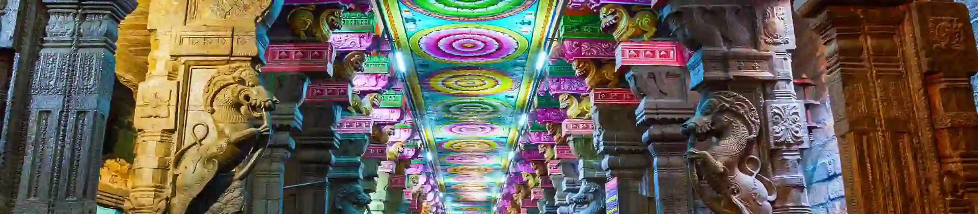 Thousand Pillar Hall, Meenakshi Temple, Madurai, India