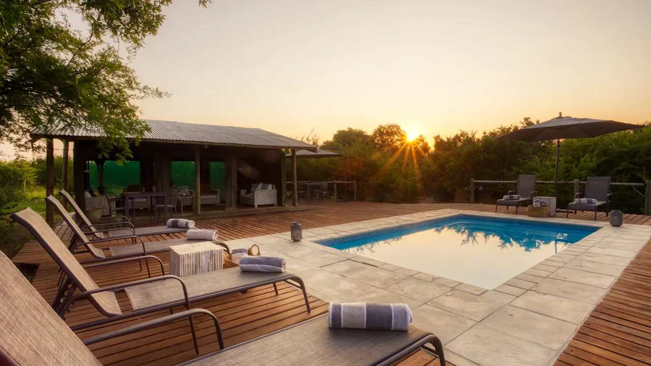 Swimming Pool Sunrise