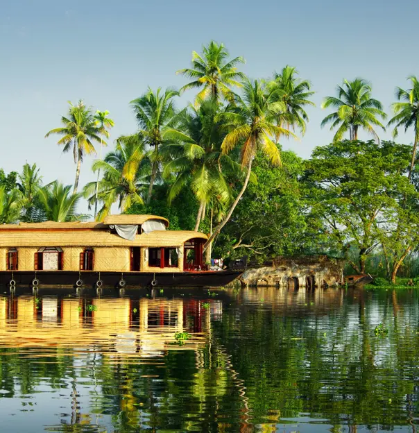 Houseboat On Kerala