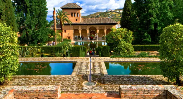 Alhambra Palace Garden