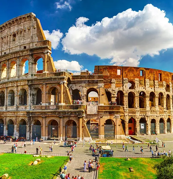 Colosseum In Rome, Italy