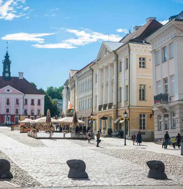 Main Square, Tartu, Estonia