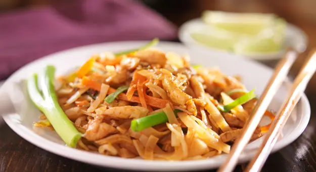 Pad Thai Dish Thailand