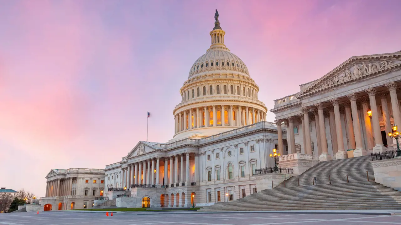 Sh 1860358168 The United States Capitol Building In Washington