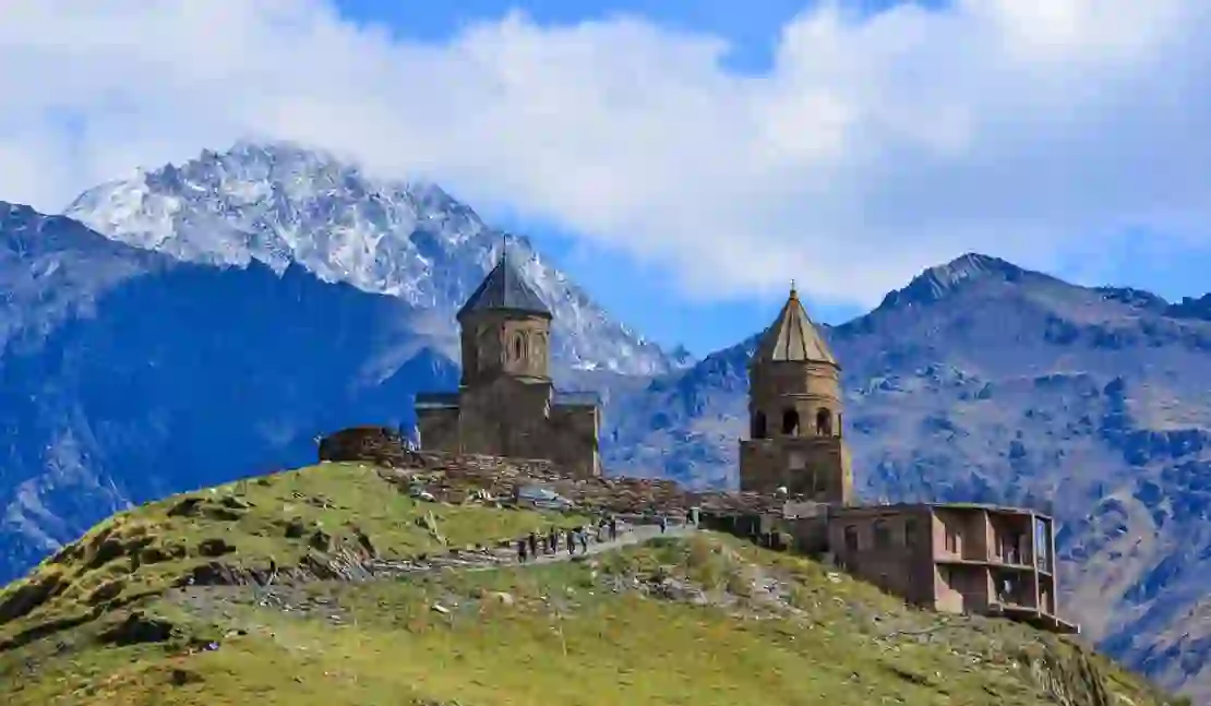 Gergeti Trinity Church, Stepantsminda, Georgia