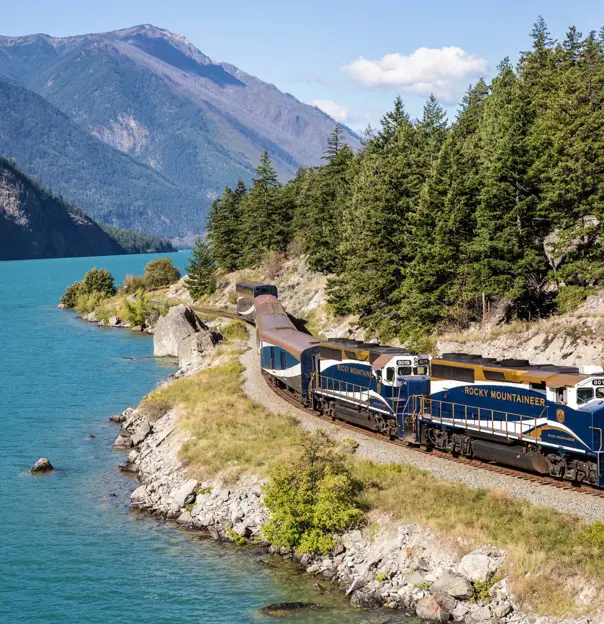 Rocky Mountaineer train, Canada