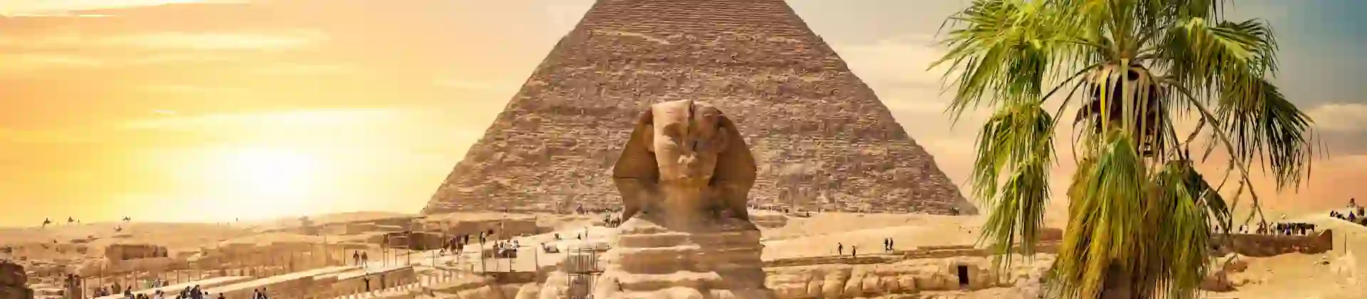 Great Sphinx and Pyramids of Giza, Cairo