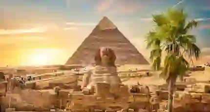 Great Sphinx and Pyramids of Giza, Cairo