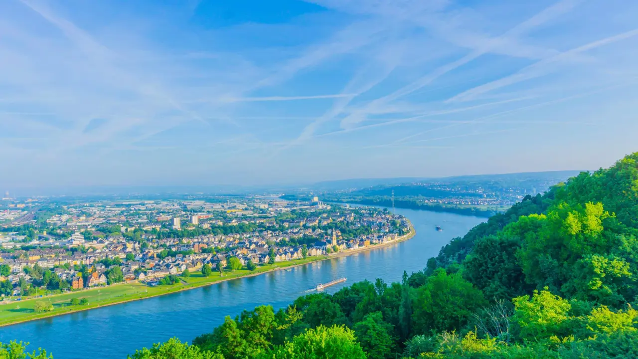Rhine, Koblenz, Germany