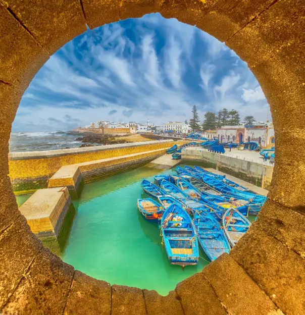 Sh 2198863553 Old Fortress And Fishing Port Of Essaouira, Morocco